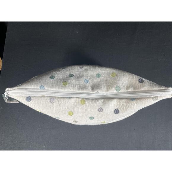 handmade one of a kind bag, velour and polka dots, variety of uses - Picture 6 of 8